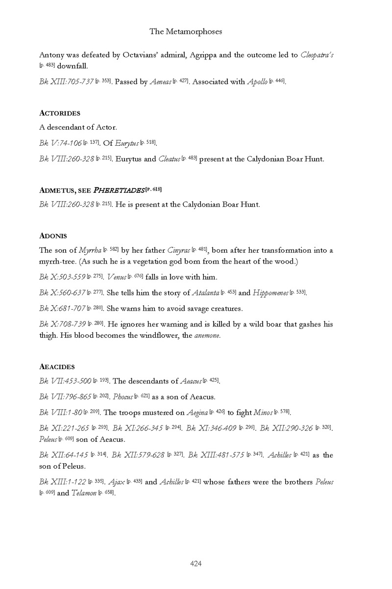 Ovid: The Metamorphoses - Page 424